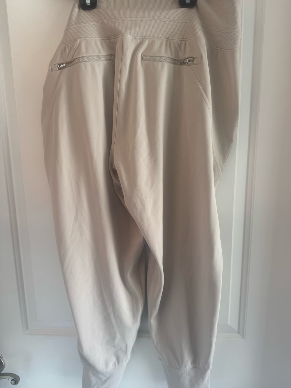Athleta Venice High Rise Jogger XL Oatmeal Beige Cream Athleisure Travel Pant - Picture 12 of 12